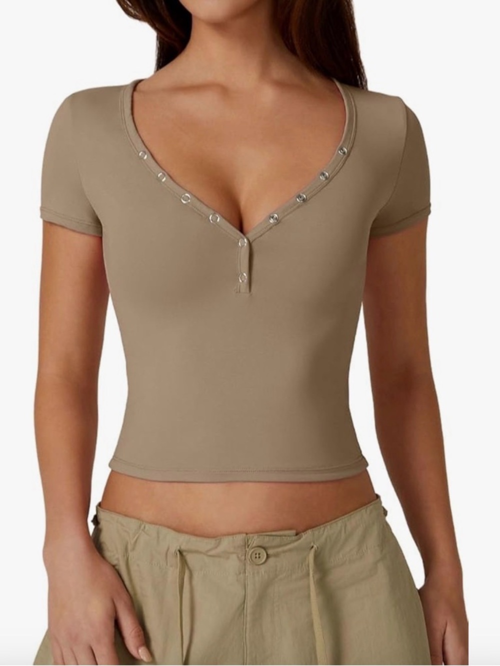 SPANDEX TOP CREAM MEDIUM
